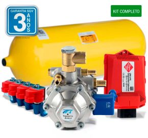 KIT 5ª GERAÇÃO COMPLETO + Cilindro 60L/15m³