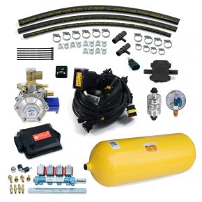 KIT GNV 4cc SGV 124 com Cilindro de 15m³