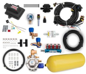 Kit Gnv 5 Geração Stag Completo Com Cilindro 60 Litros