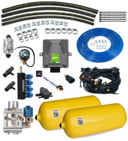 Kit 5g Gnv Shop Completo Com Dois Cilindro de 28 Litros/7m³